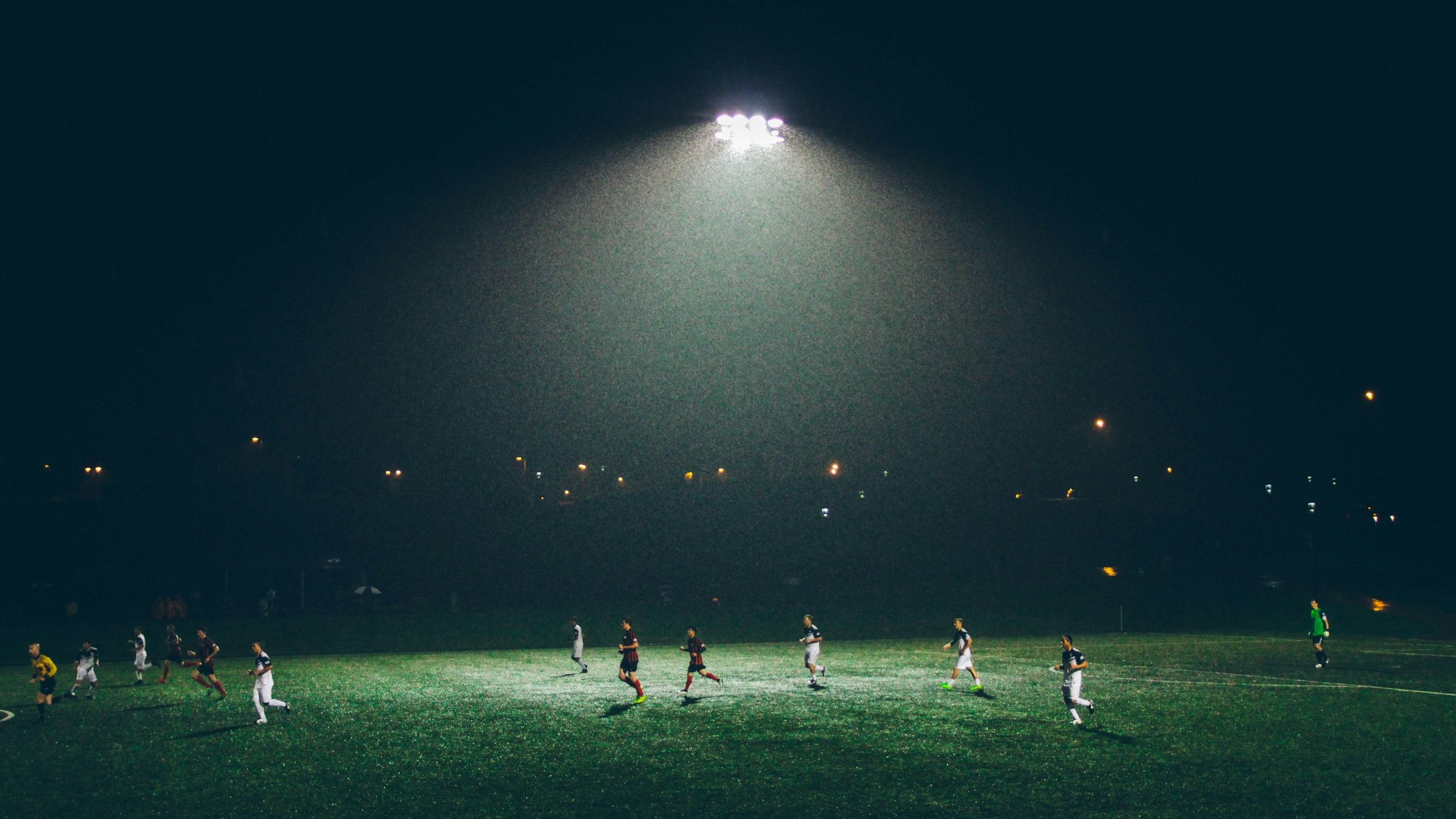 Stade et pelouse